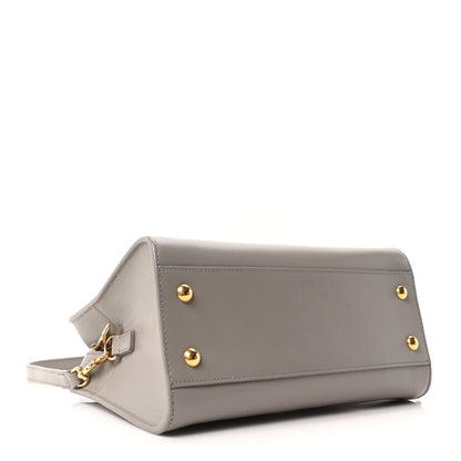Calfskin Baby Monogram Downtown Cabas Oyster Grey