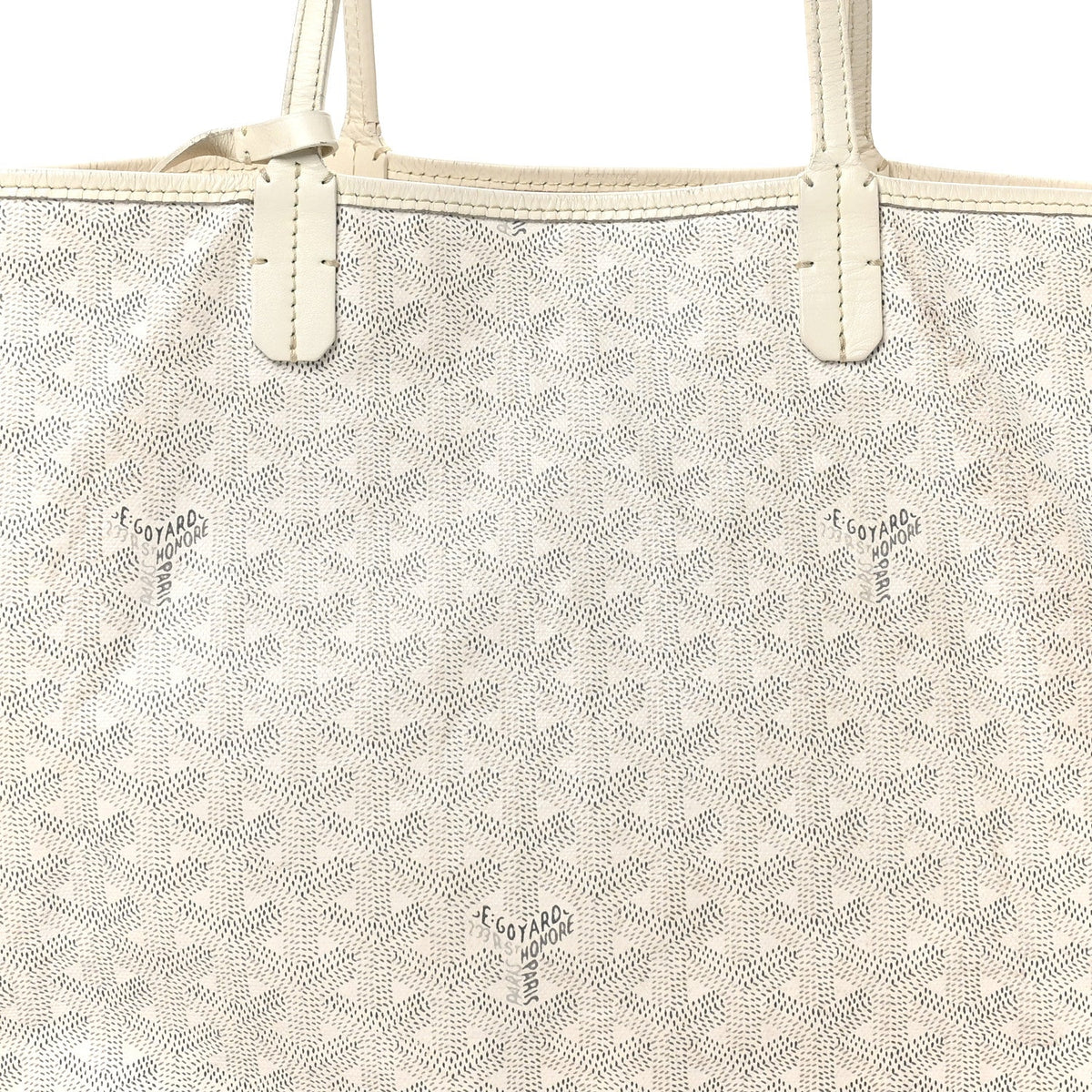 Goyardine Saint Louis PM White