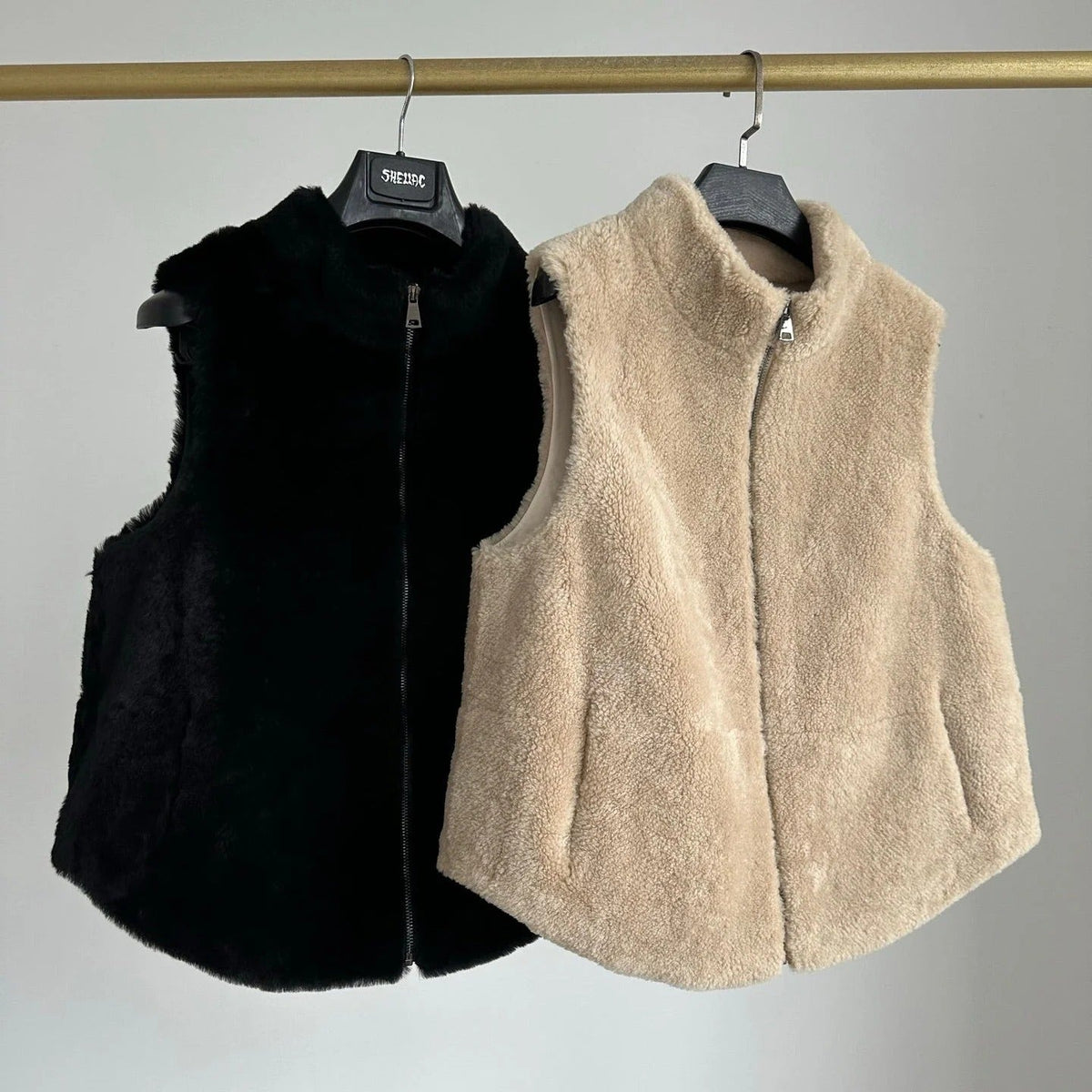 HERMES 25S PLUSH FLEECE VEST JACKET 003