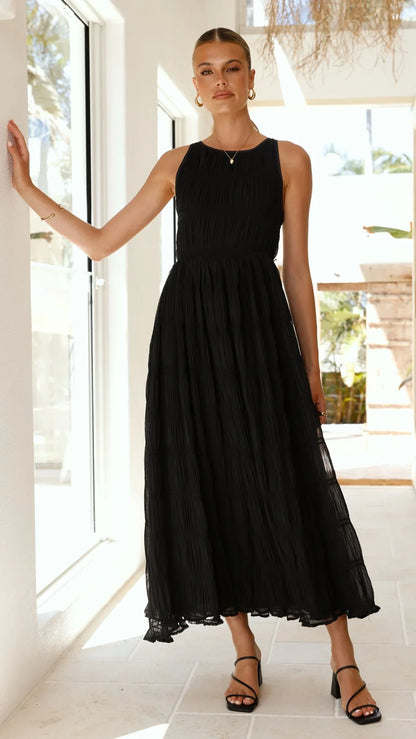 Lassie Maxi Dress - Black
