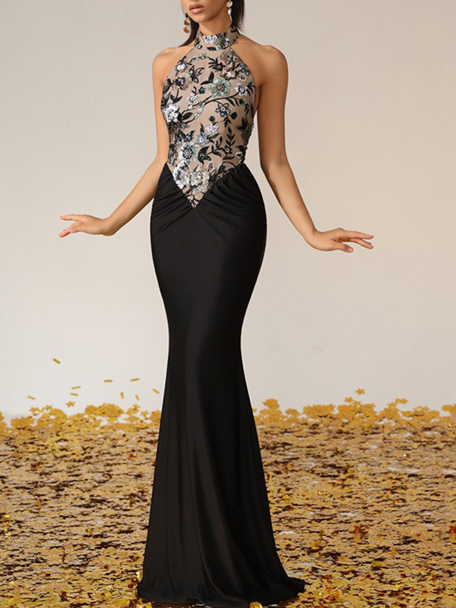 Gabriela Embroidered Maxi Dress