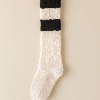 Rufia - Colorful Coral Fleece Calf Socks