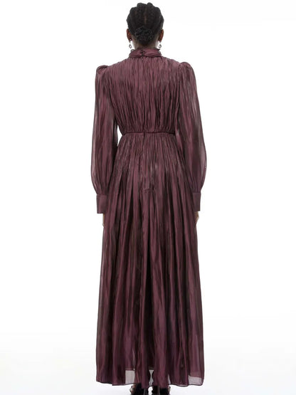 Juliette Crossed Design Maxi Dress