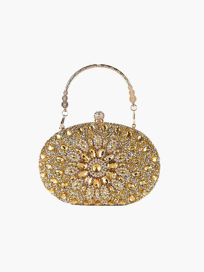 Ariella Infinity Gemstone Evening Clutch
