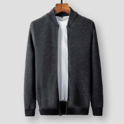 Saint Morris Knitted Wool Cardigan
