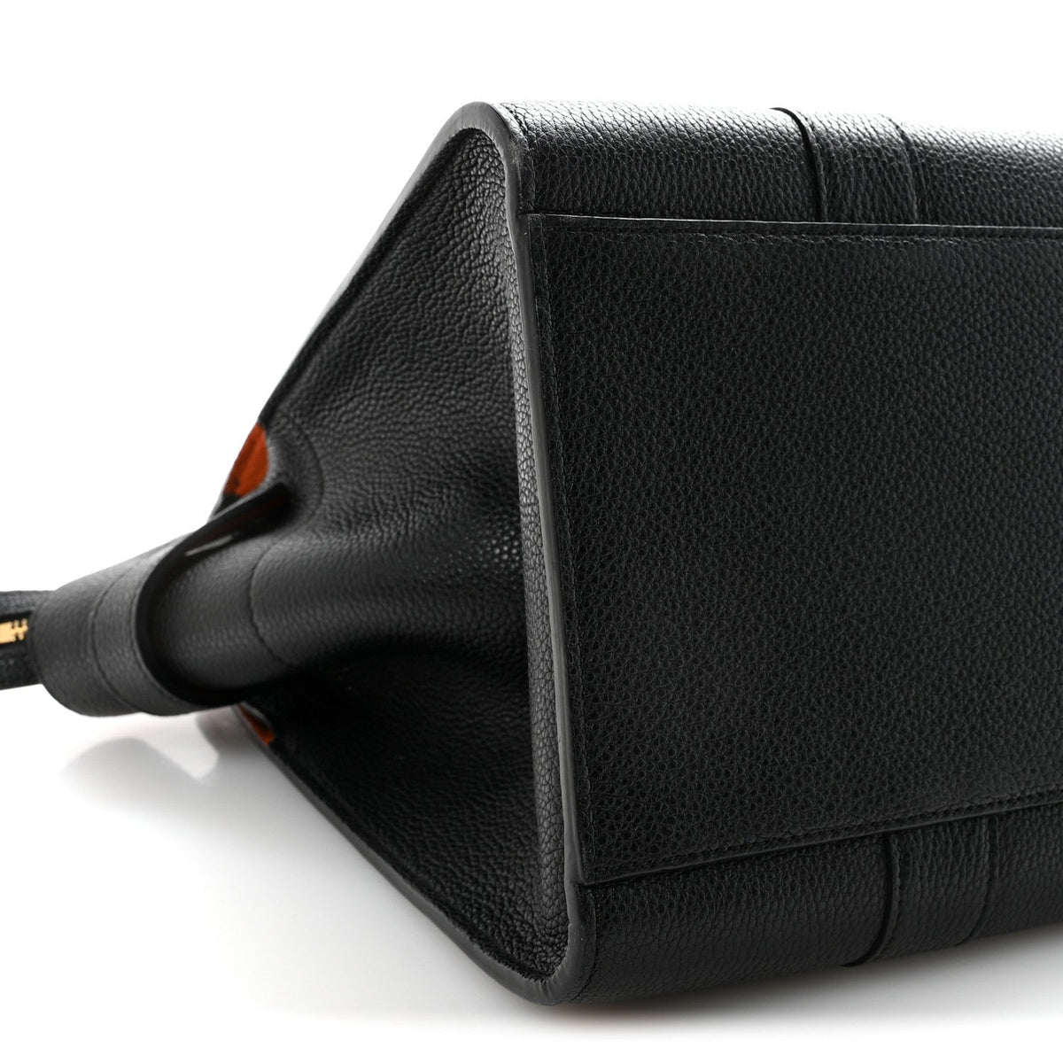 Small Classic Grain Small Zipped Bayswater Black