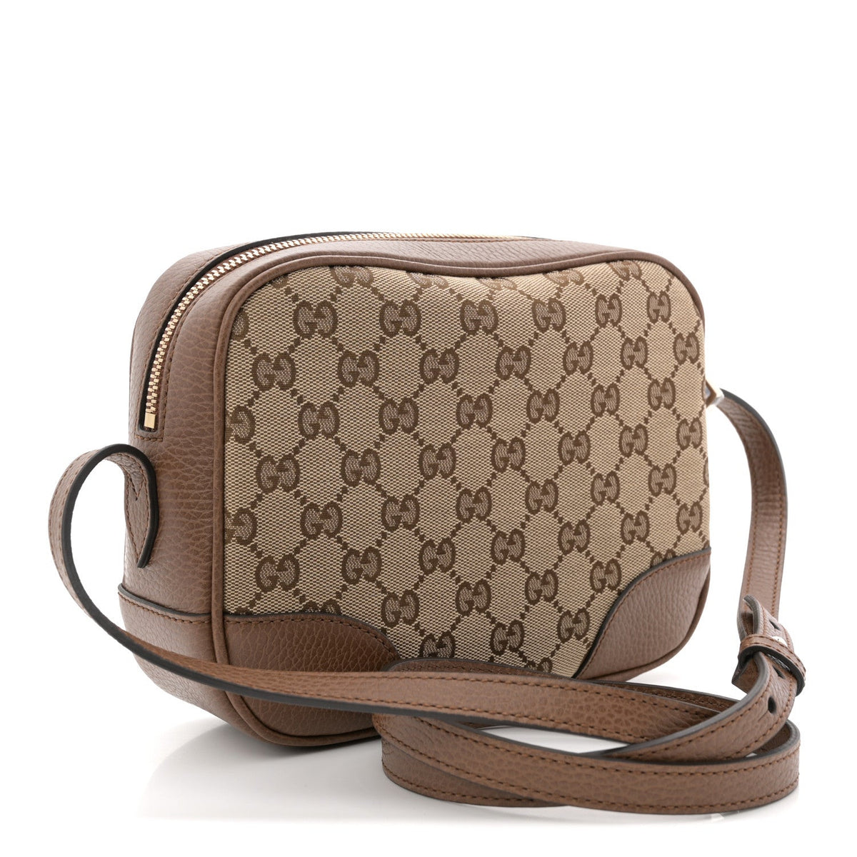 Monogram Mini Bree Messenger Bag Beige Tabacco