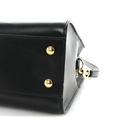 Calfskin Monogram Baby Cabas Black
