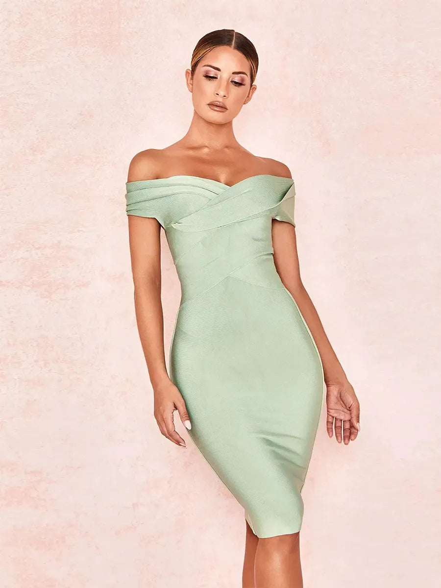 Milena Bandage Midi Dress