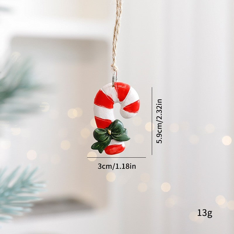 Christmas Wooden Candle Decorations