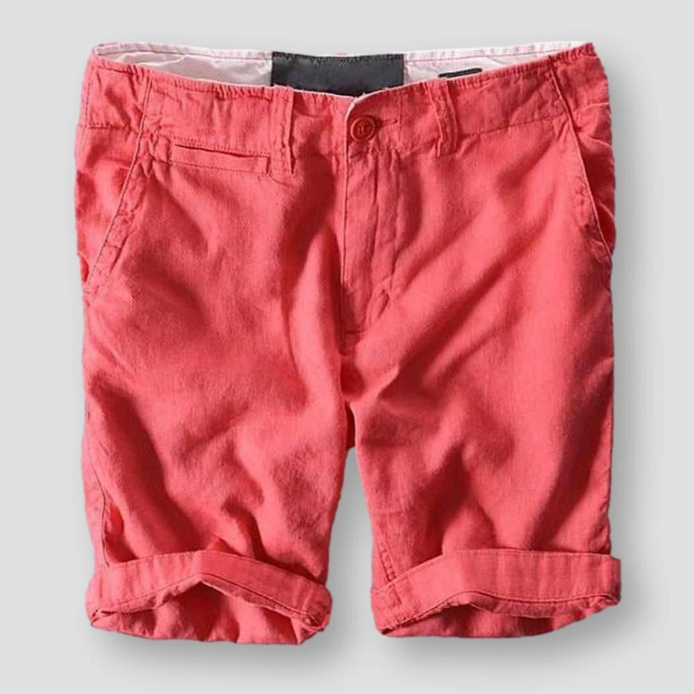 Saint Morris Porto Linen Shorts