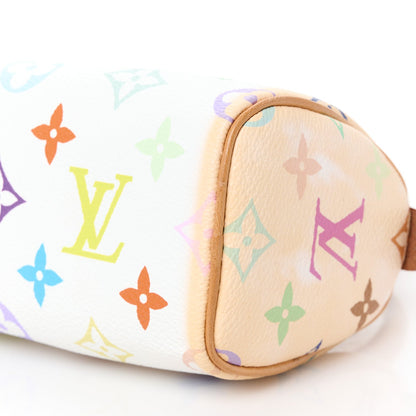 Monogram Multicolor Mini Sac HL Speedy White