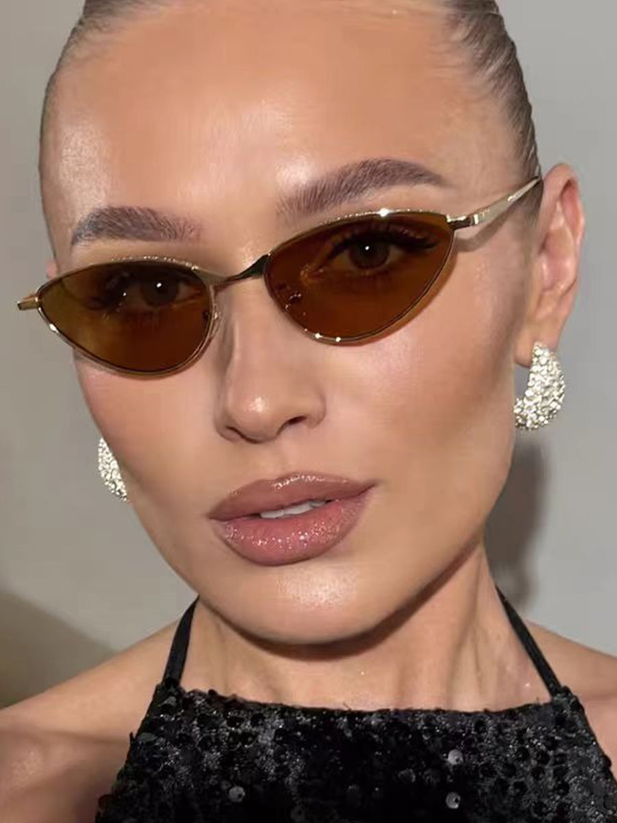 Valentina Cat-Eye Small Frame Sunglasses
