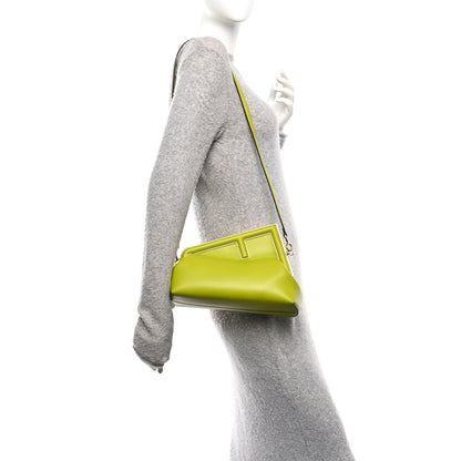 Shiny Nappa Small Fendi First Wasabi