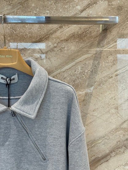 MIUMIU POLO SWEATSHIRT STYLE 652