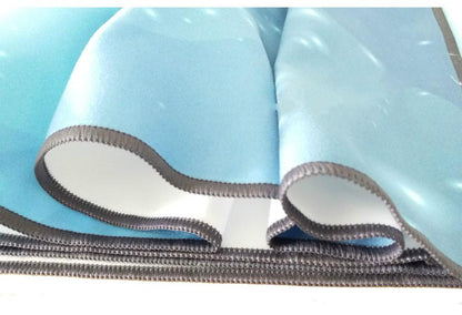 Yoga Position Line Towel Anti-Slip Suede Fitness Towel Thickened Sweat-Absorbent Beginner Machine Wash Portable Yoga Mat