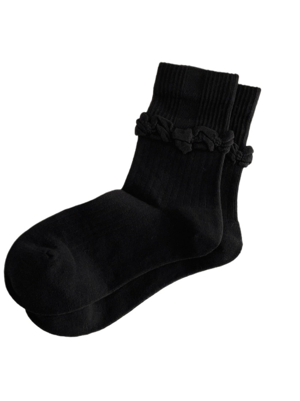 Rufia - Padded Lace-embroidered Mid-calf Socks