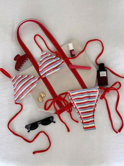 Katia Vacation-Style Striped Bikini