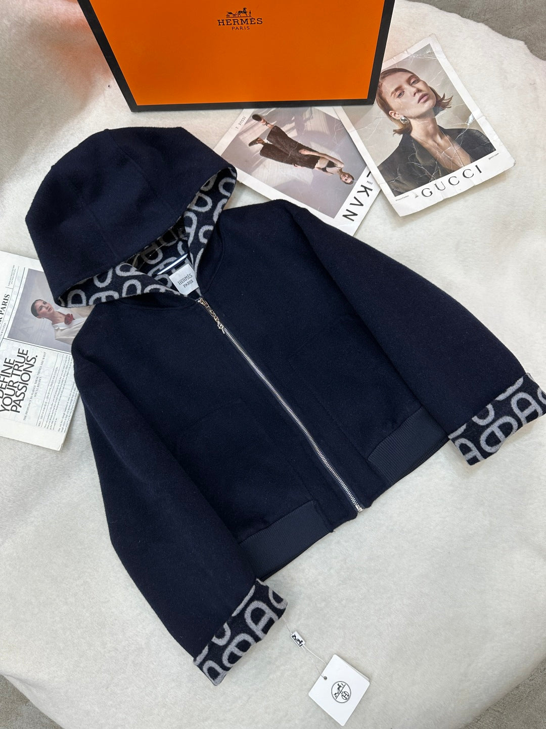 HM 25 Cashmere Cropped Coat 280337