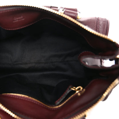 Grained Buffalo Paddington Grenat