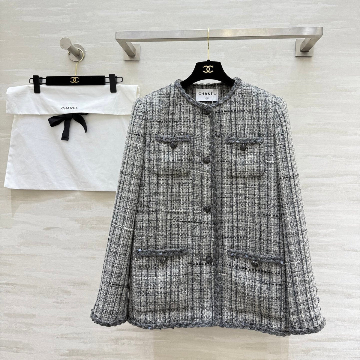 CC 26s Jacket Grey Tweed 343357