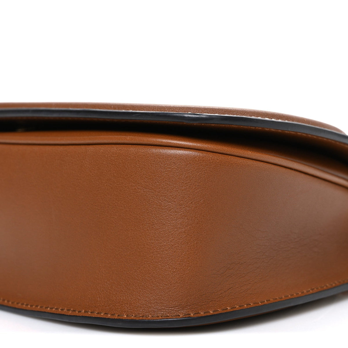 Roxy Calfskin Medium Blondie Top Handle Bag Brown