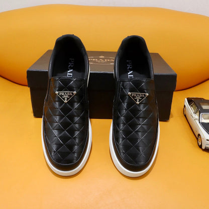 PRA LOAFERS BLACK  CARO CALFSKIN