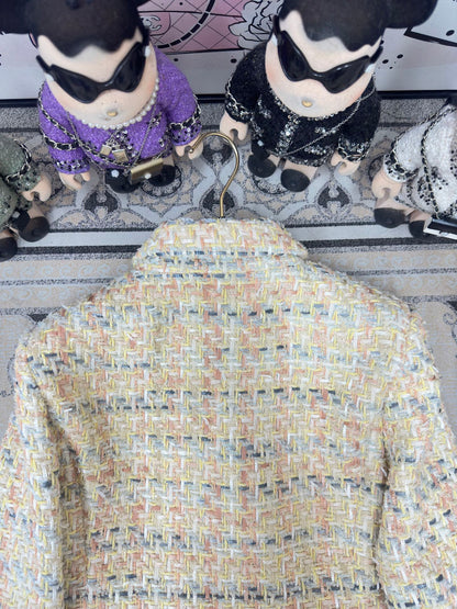 CC Coat Dress Multicolor Cotton Polyamide 251915