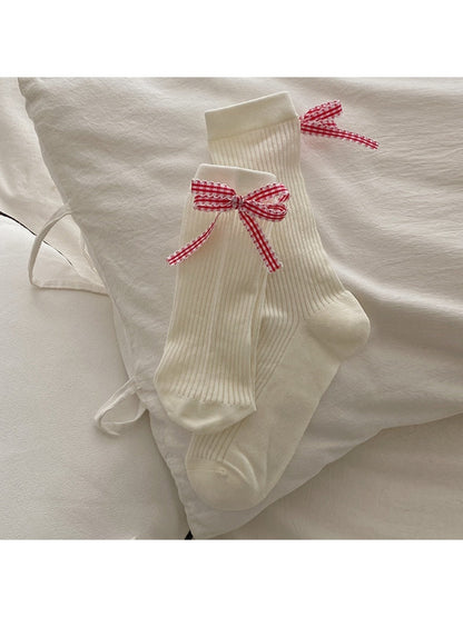 Rufia - Ballet Check Summer Socks - Classic &amp; Airy