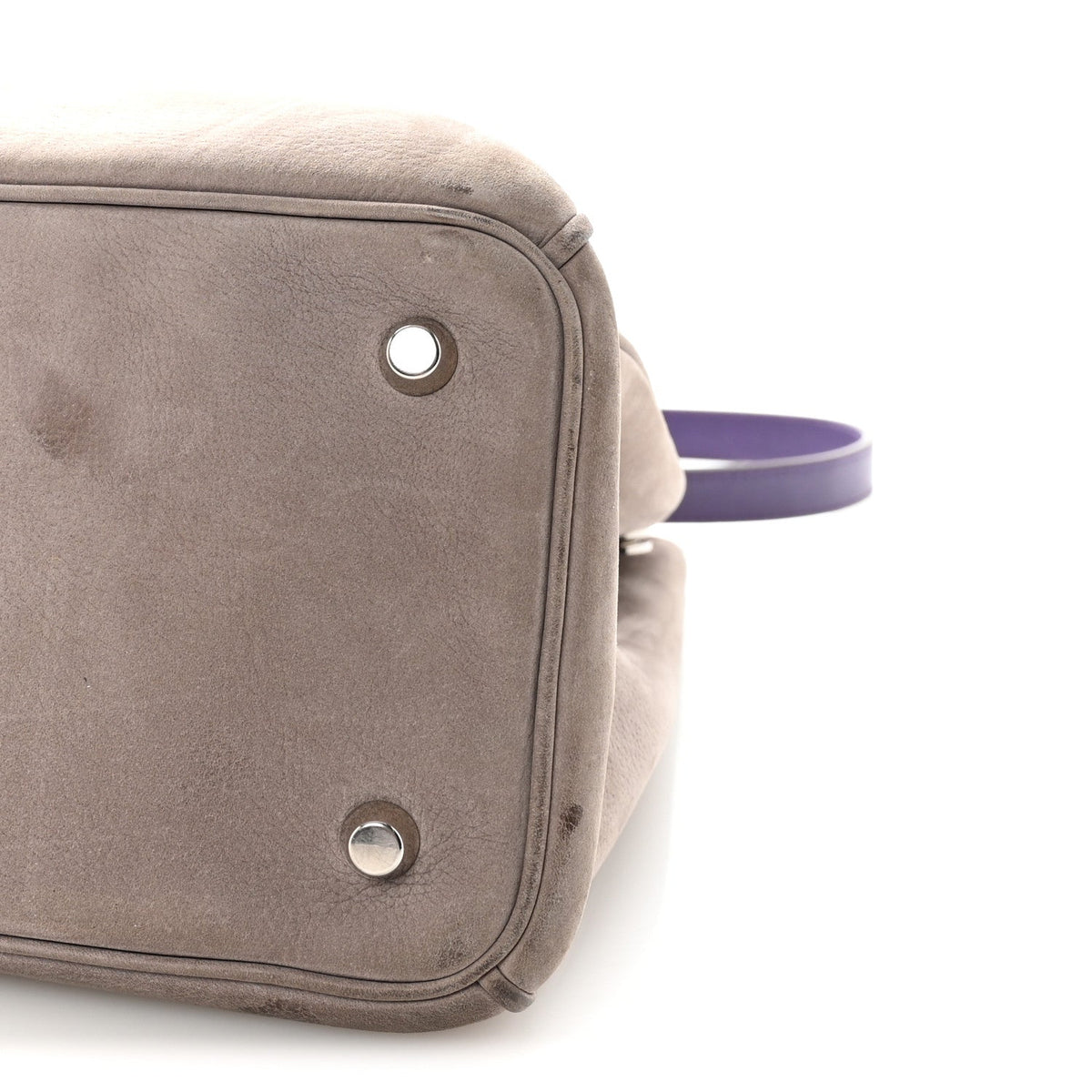 Suede Large Diorissimo Tote Purple