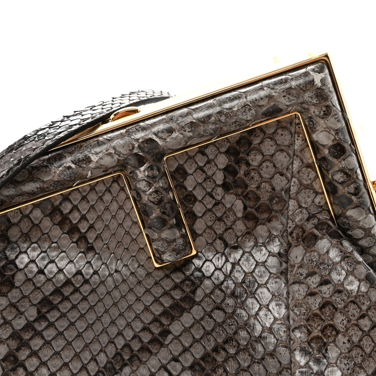 Snakeskin Small Fendi First Asfalto