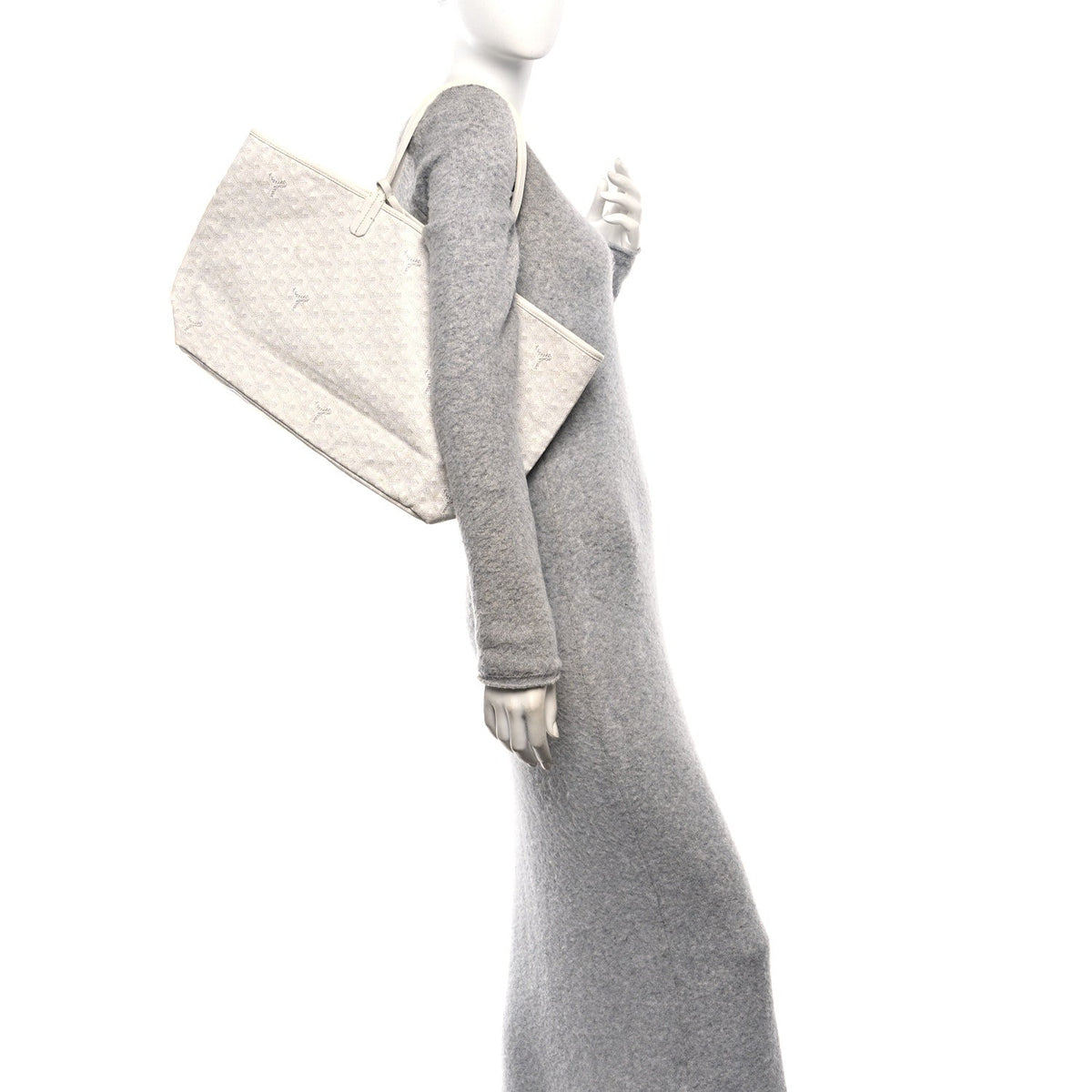 Goyardine Saint Louis PM White