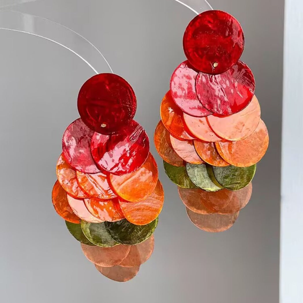 Earwish - Colorful Tassel Earrings - Shine &amp; Beachy