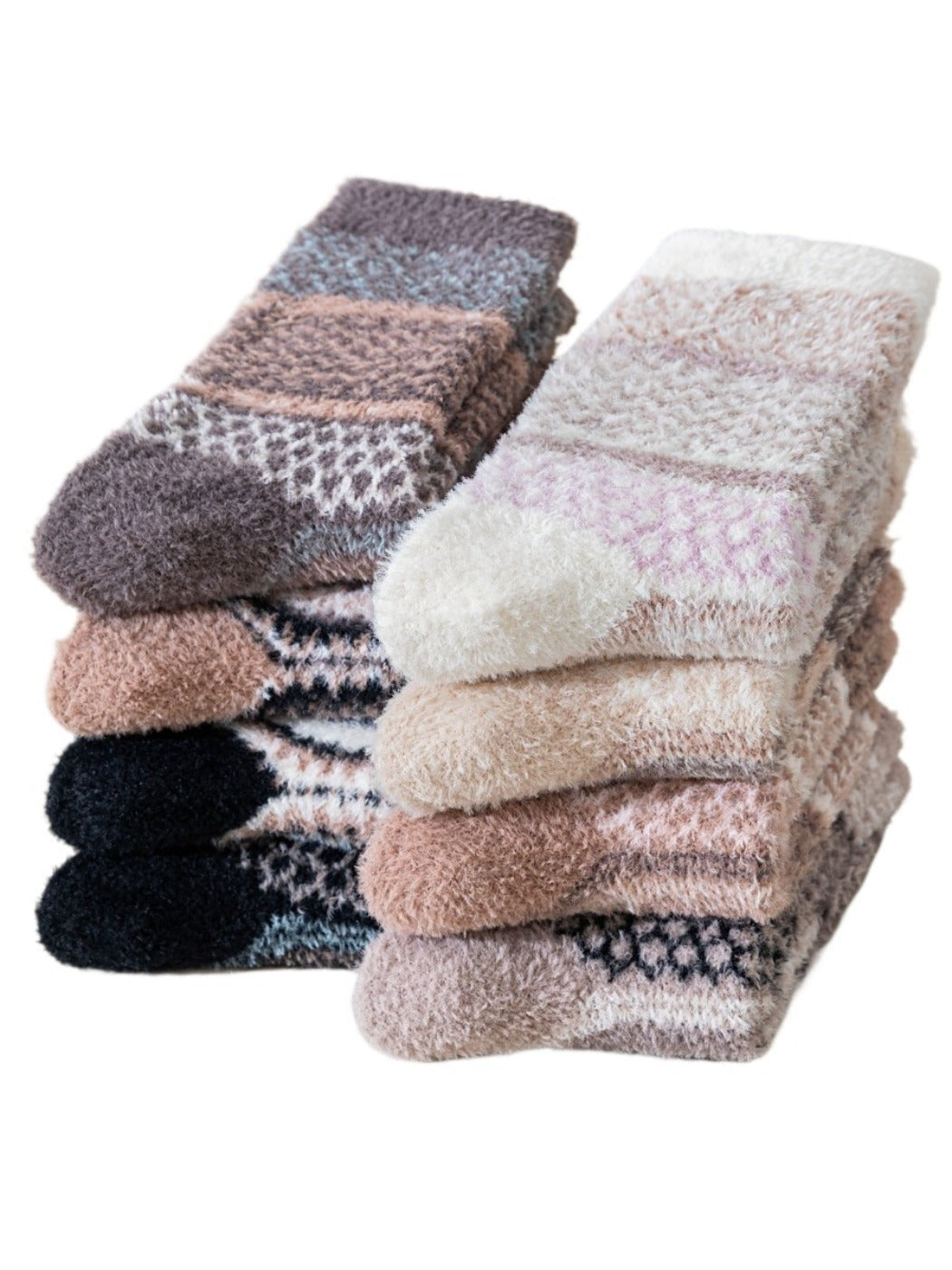 Rufia - Cozy Fleece Thick Mid-Calf Socks