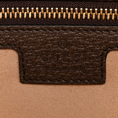 GG Supreme Monogram Medium Ophidia Shopping Tote Brown
