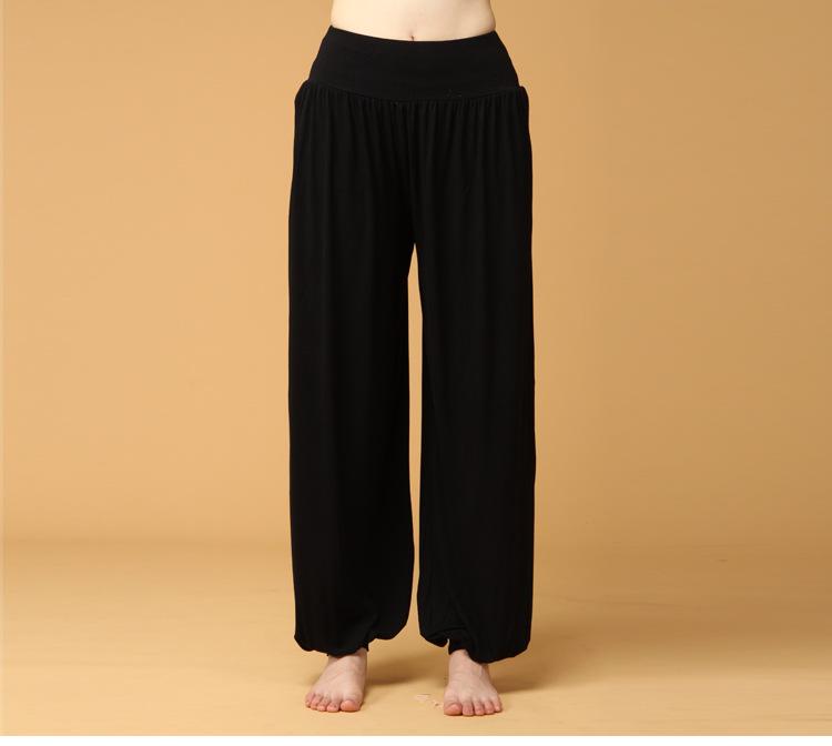 Yoga Pants Modal Bloomers Women'S Sports Pants Fitness Body Clothing Loose
