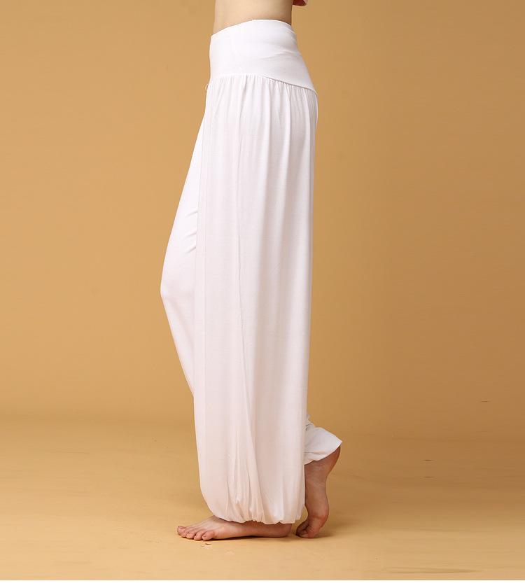 Yoga Pants Modal Bloomers Women'S Sports Pants Fitness Body Clothing Loose