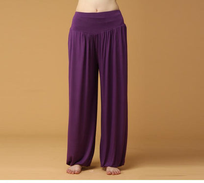 Yoga Pants Modal Bloomers Women'S Sports Pants Fitness Body Clothing Loose