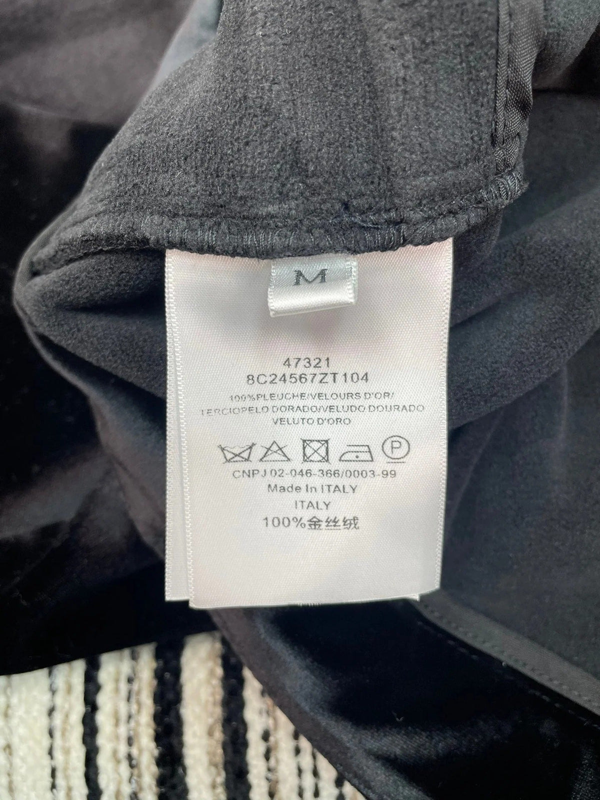 CHANEL 25S STRAIGHT-LEG VELVET PANTS 445