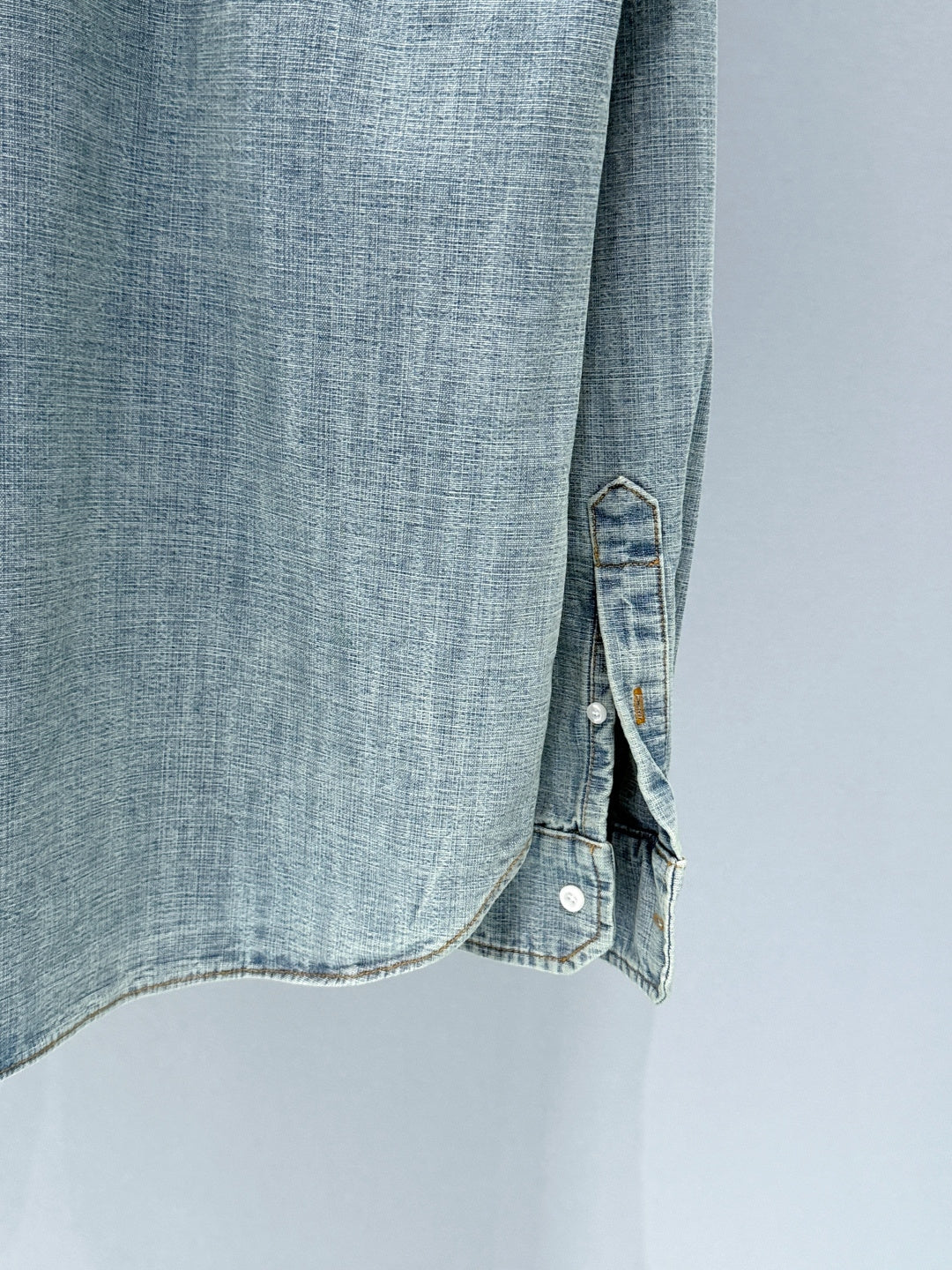 Miumiu 2026 Denim Shirt Light Blue Cotton