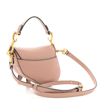 Goatskin Micro Saddle Bag Rose Des Vent