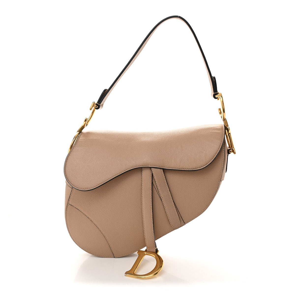 Grained Calfskin Saddle Bag Fard
