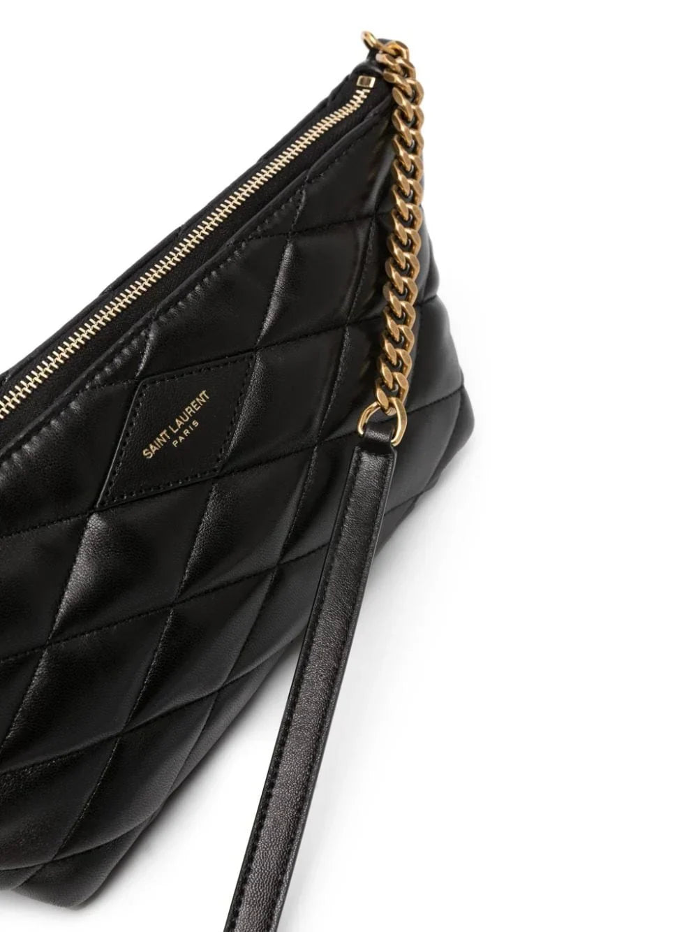 Saint Laurent diamond-quilted leather mini bag