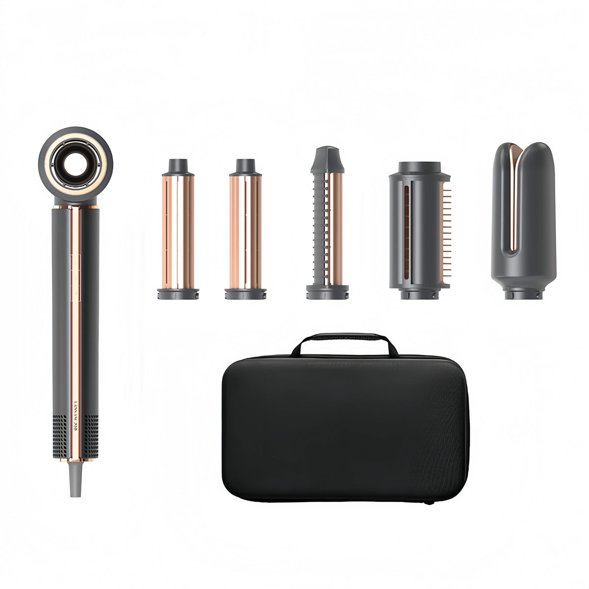 6-in-1 Multi-Touch Hair Curler Straightener and Anti-Fly