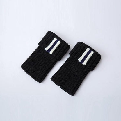 Boot Cuff Thick Short-Sleeved Thick Thick Bamboo Knit Wool Yarn Socks - 2