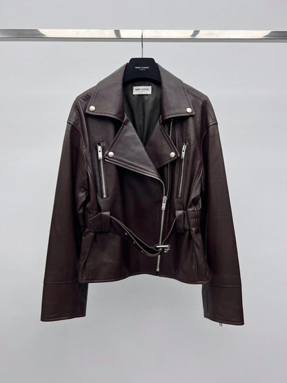 YSL 25S LEATHER JACKET STYLE 136
