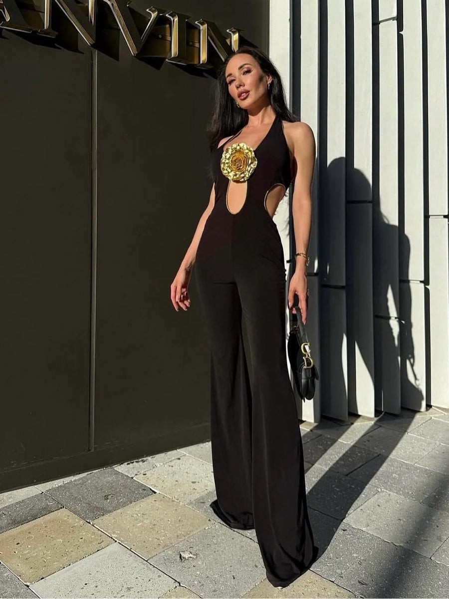 Rosalyn Jumpsuit In Black