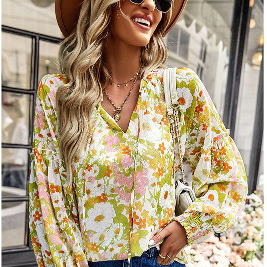 Commuting Ladies Print Shirt