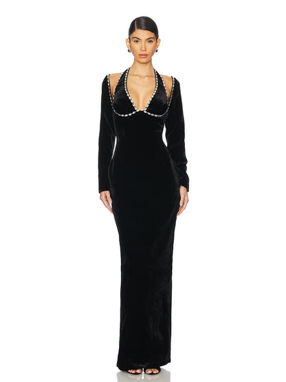 Azalea Maxi Dress In Black