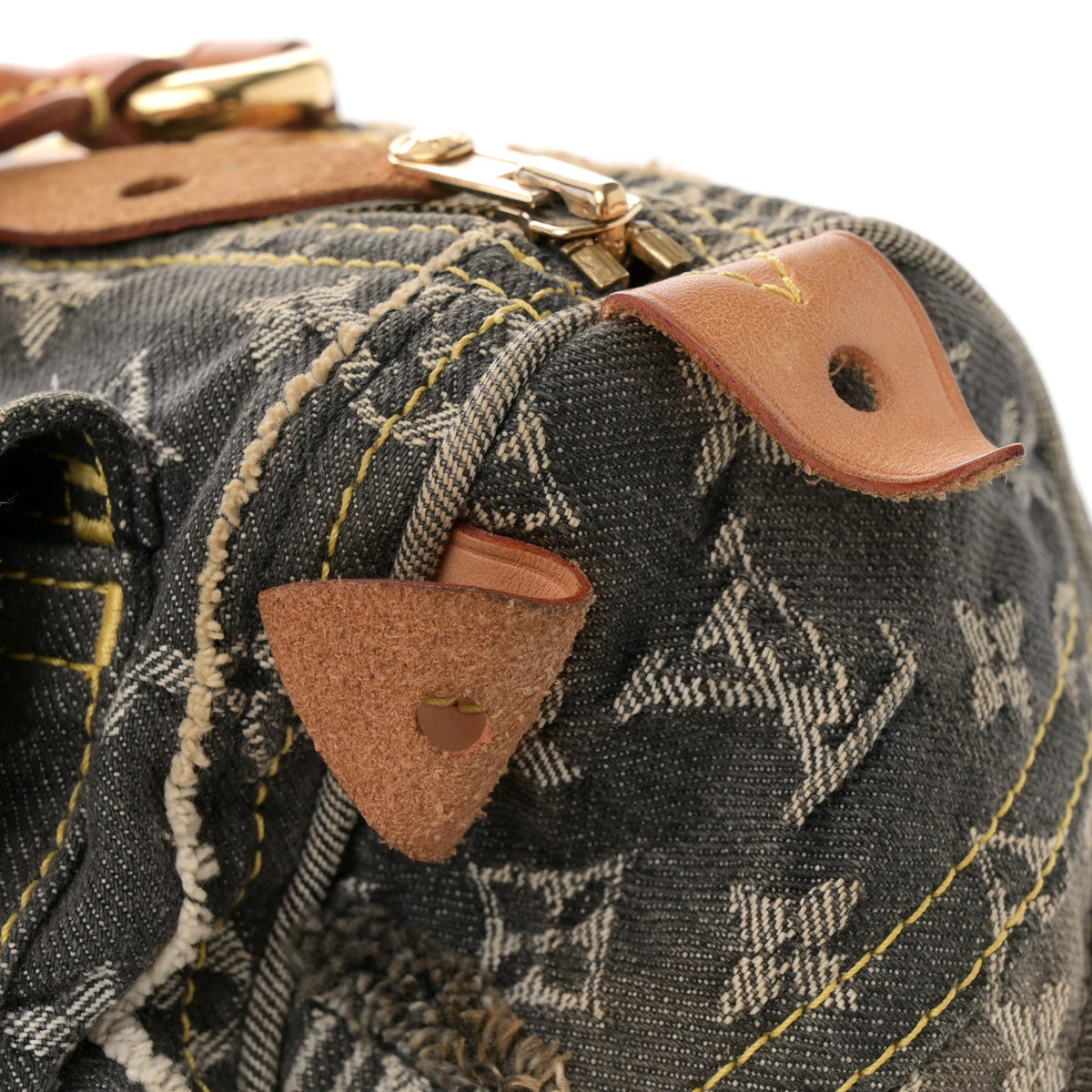 Denim Patchwork Speedy 30 Grey